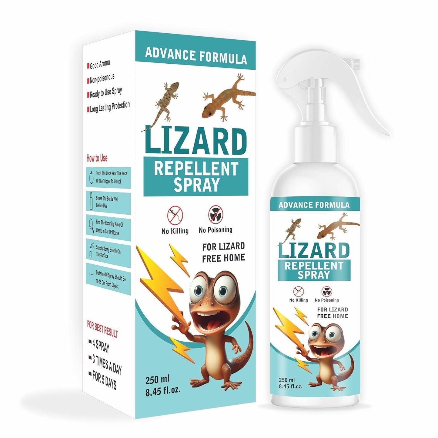Lizard Repellent for Home Spray Pest Control 250ML - SKNCART