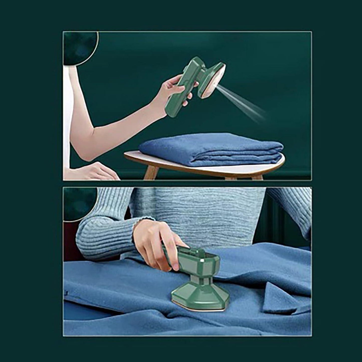 Iron-Travel Steamer Iron for Clothes , Portable Handheld Iron - SKNCART