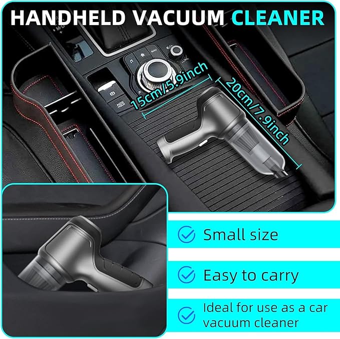 Wireless Handheld Car Vacuum Cleaner and Blower - SKNCART