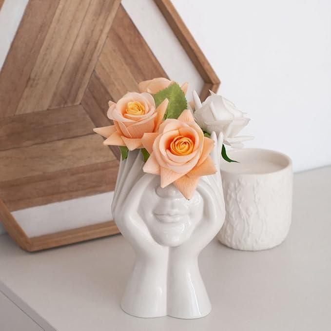 Aesthetic Face Vase - SKNCART