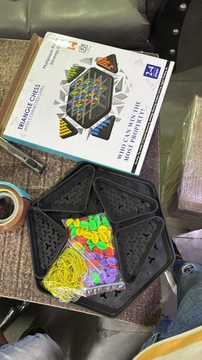 Chain Triangle Chess Game - SKNCART