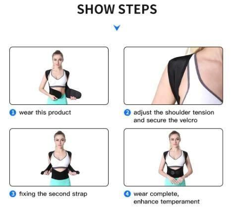 Adjustable Back Posture Corrector/ Slouching Relieve Pain Belt Women Men - SKNCART
