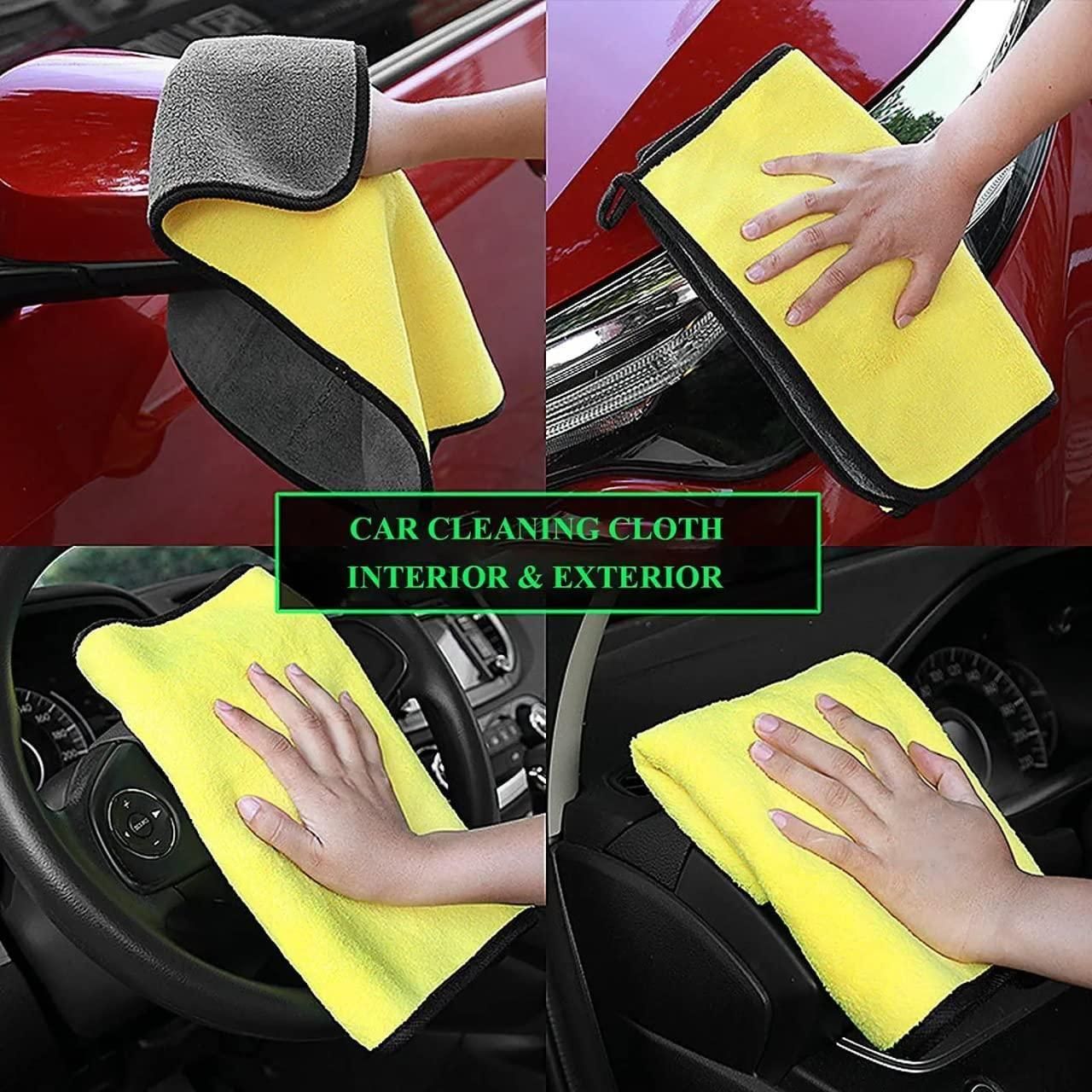 Multipurpose Double-Sided Cloths Automotive Towels Pack of 2 - SKNCART