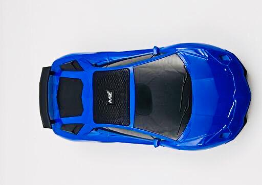 Kazotra Lambor-ghini Wireless Bluetooth Car Speaker Compact - SKNCART