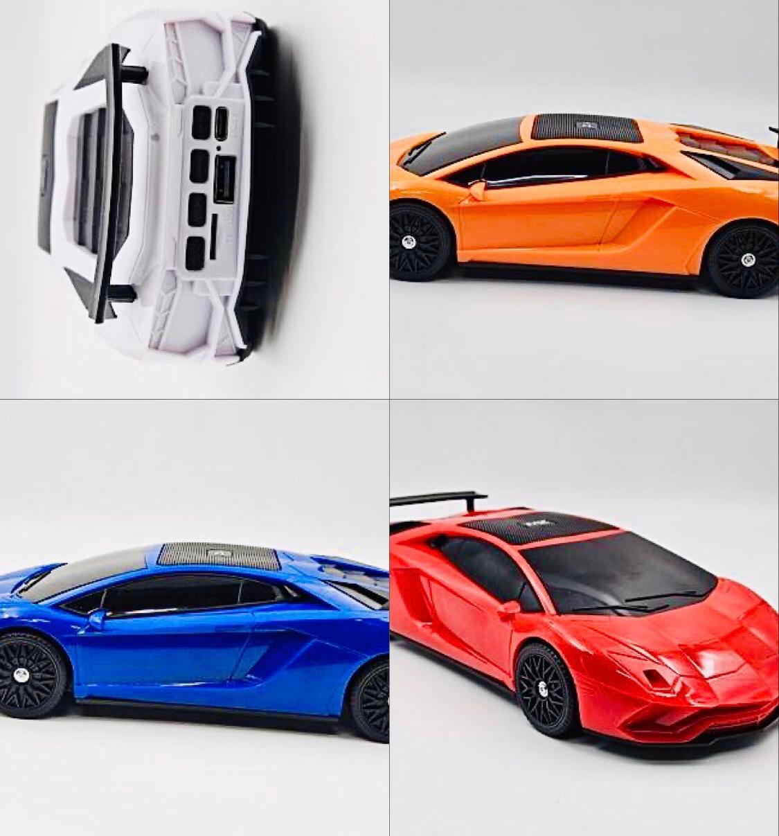 Kazotra Lambor-ghini Wireless Bluetooth Car Speaker Compact - SKNCART