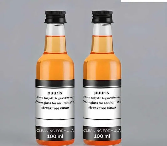 Glass Cleaning Agent Powerful Stain Remover 100ml (Pack of 2) - SKNCART