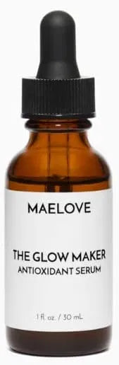 MAELOVE Hydrating Facial Serum with Vitamins C, E, Ferulic Acid and Hyaluronic Acid -1 Fl Oz/30ML (Pack of 1) - SKNCART
