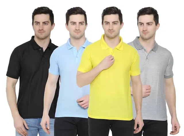 Cotton Polo T-Shirt (Pack of 4) - SKNCART