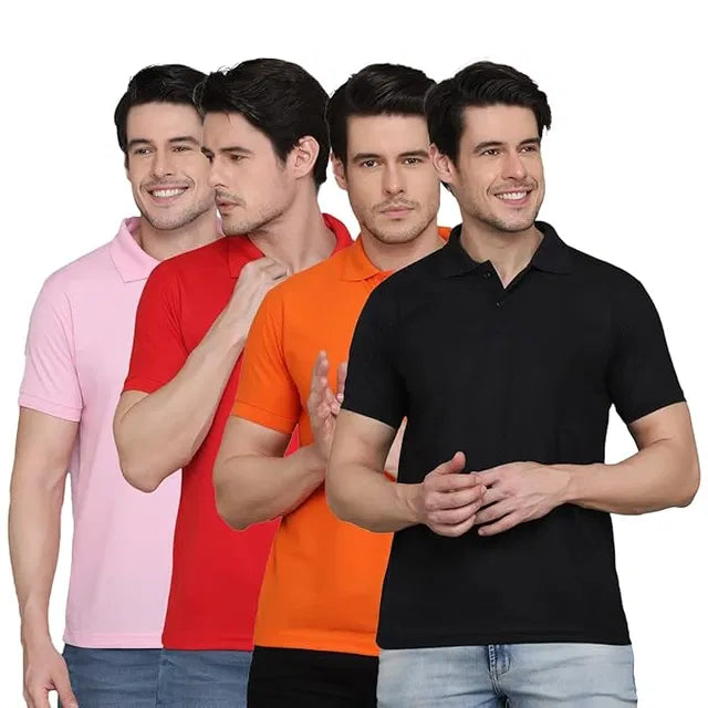 Cotton Polo T-Shirt (Pack of 4) - SKNCART