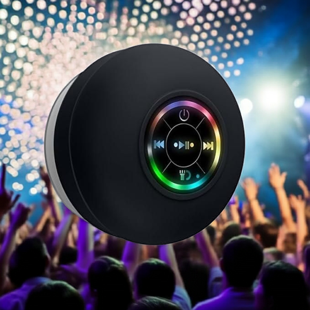 Large Suction Cup Waterproof Bluetooth Speaker - SKNCART